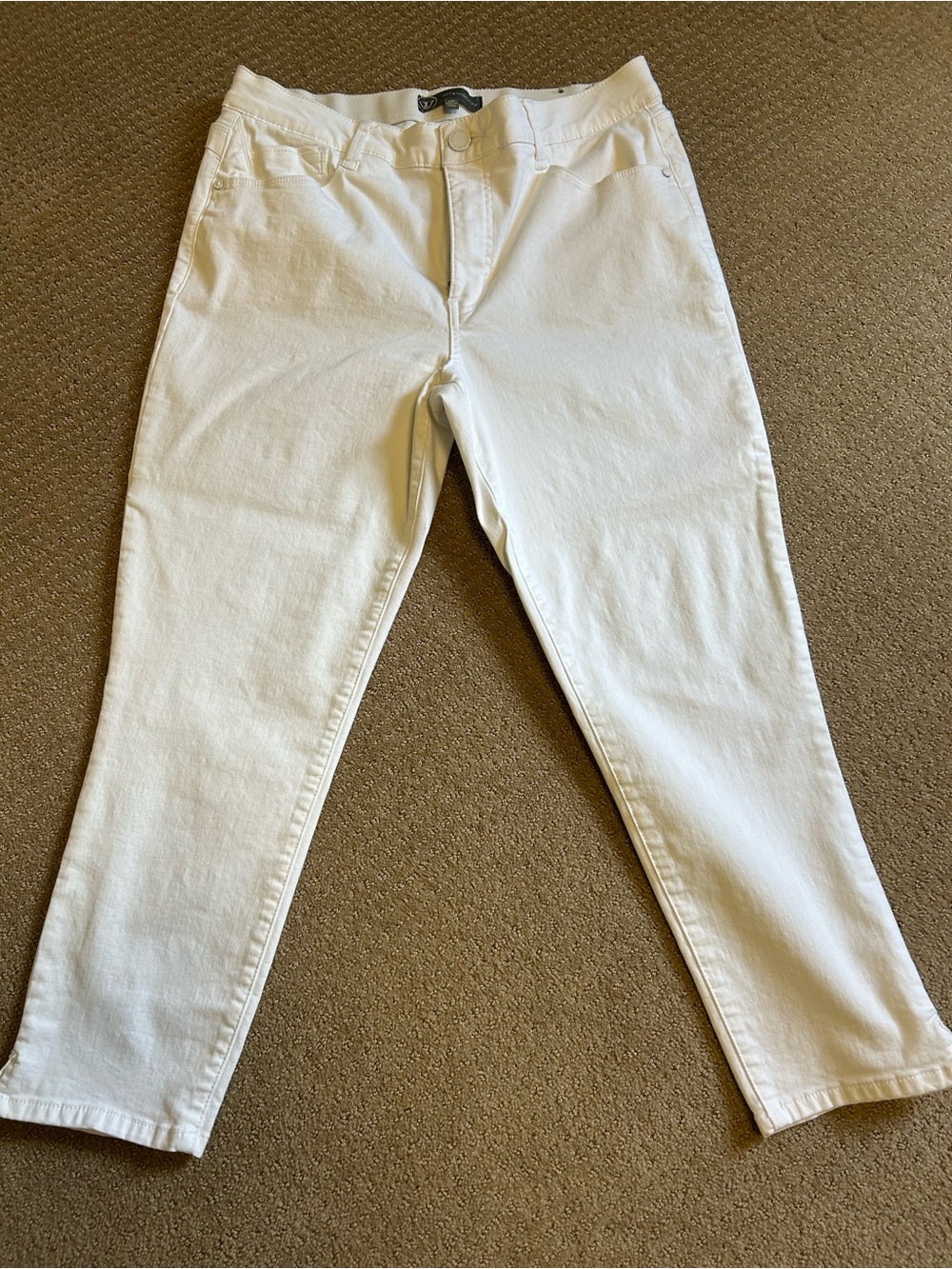 Wit & Wisdom White Women’s Jeans Overalls Style